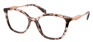 Prada PR 02ZV women Havana Cat Eye Eyeglasses