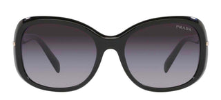 Prada PR 04ZS women Black Geometric Sunglasses