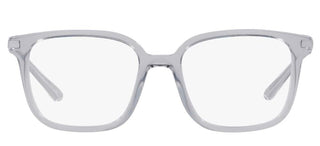 Prada PR 04ZV men Grey Geometric Eyeglasses