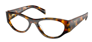 Prada PR 06ZV women Havana Cat Eye Eyeglasses