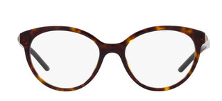 Prada PR 08YV women Havana Geometric Eyeglasses