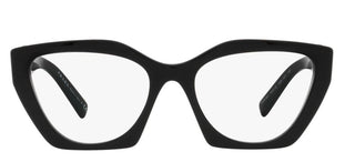 Prada PR 09YV women Black Geometric Eyeglasses