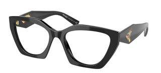 Prada PR 09YV women Black Geometric Eyeglasses