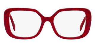 Prada PR 10ZV women Red Geometric Eyeglasses