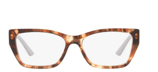 Prada PR 11YV women Havana Geometric Eyeglasses