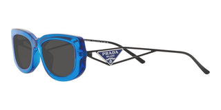 Prada PR 14YS women Blue Geometric Sunglasses