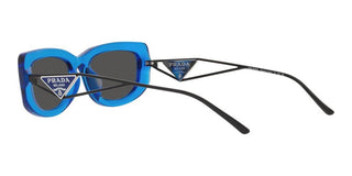 Prada PR 14YS women Blue Geometric Sunglasses