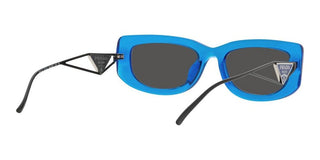 Prada PR 14YS women Blue Geometric Sunglasses