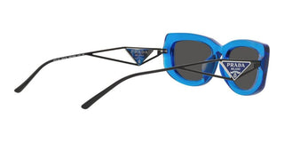 Prada PR 14YS women Blue Geometric Sunglasses