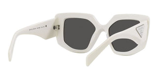 Prada PR 14ZS women White Geometric Sunglasses