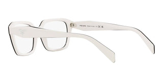 Prada PR 14ZV women White Squared Eyeglasses