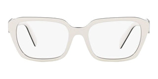 Prada PR 14ZV women White Squared Eyeglasses