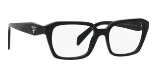 Prada PR 14ZV women Black Squared Eyeglasses