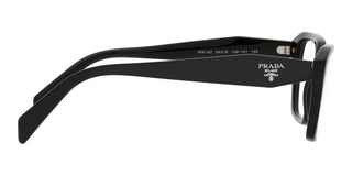 Prada PR 14ZV women Black Squared Eyeglasses