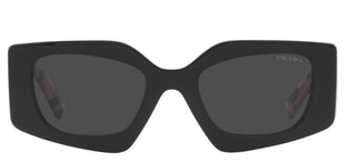 Prada PR 15YS women Black Geometric Sunglasses