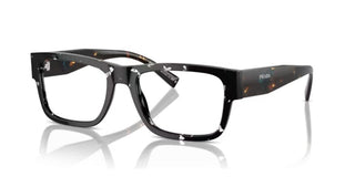 Prada PR 15YV men Black Squared Eyeglasses