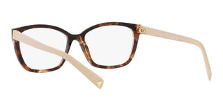 Prada PR 15ZV women Havana Geometric Eyeglasses