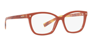 Prada PR 15ZV women Red Geometric Eyeglasses