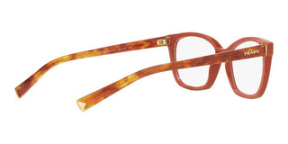 Prada PR 15ZV women Red Geometric Eyeglasses