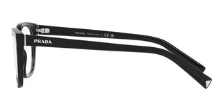 Prada PR 15ZV women Black Geometric Eyeglasses