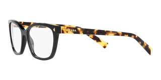 Prada PR 15ZV women Black Geometric Eyeglasses