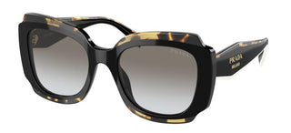 Prada PR 16YS women Havana Geometric Sunglasses