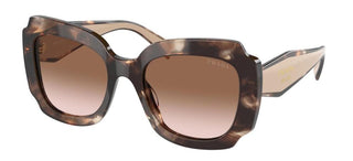 Prada PR 16YS women Havana Geometric Sunglasses