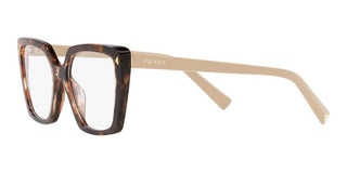 Prada PR 16ZV women Havana Butterfly Eyeglasses