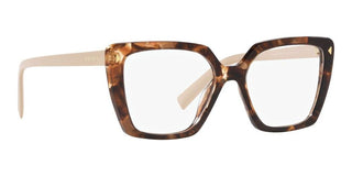 Prada PR 16ZV women Havana Butterfly Eyeglasses