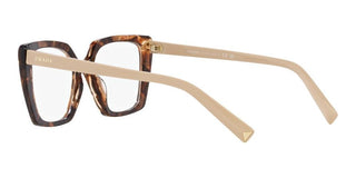 Prada PR 16ZV women Havana Butterfly Eyeglasses