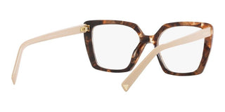 Prada PR 16ZV women Havana Butterfly Eyeglasses