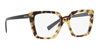 Prada PR 16ZV women Havana Butterfly Eyeglasses