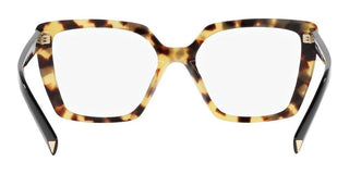 Prada PR 16ZV women Havana Butterfly Eyeglasses