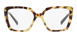 Prada PR 16ZV women Havana Butterfly Eyeglasses