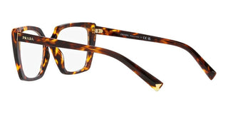 Prada PR 16ZV women Havana Butterfly Eyeglasses