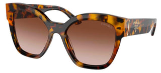 Prada PR 17ZS women Havana Butterfly Sunglasses