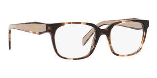 Prada PR 17ZV women Havana Squared Eyeglasses