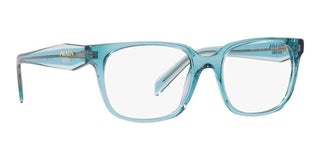 Prada PR 17ZV women Blue Squared Eyeglasses