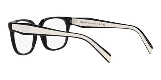 Prada PR 17ZV women Black Squared Eyeglasses