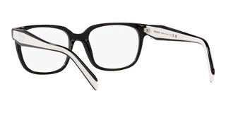 Prada PR 17ZV women Black Squared Eyeglasses