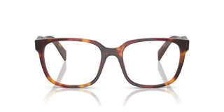 Prada PR 17ZV women Havana Squared Eyeglasses