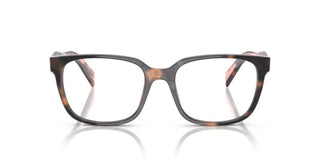 Prada PR 17ZV women Havana Squared Eyeglasses