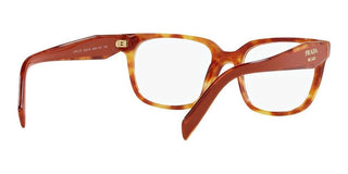 Prada PR 17ZV women Havana Squared Eyeglasses