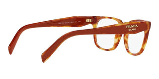 Prada PR 17ZV women Havana Squared Eyeglasses