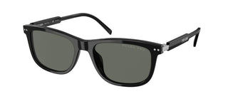 Prada PR 18YS men Black Geometric Sunglasses