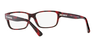 Prada PR 18ZV men Havana Geometric Eyeglasses