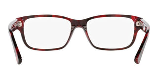 Prada PR 18ZV men Havana Geometric Eyeglasses