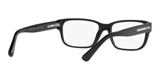 Prada PR 18ZV men Black Geometric Eyeglasses