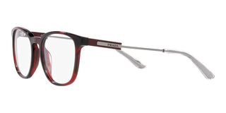 Prada PR 19ZV men Havana Geometric Eyeglasses