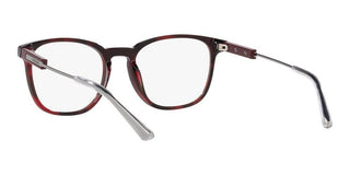 Prada PR 19ZV men Havana Geometric Eyeglasses